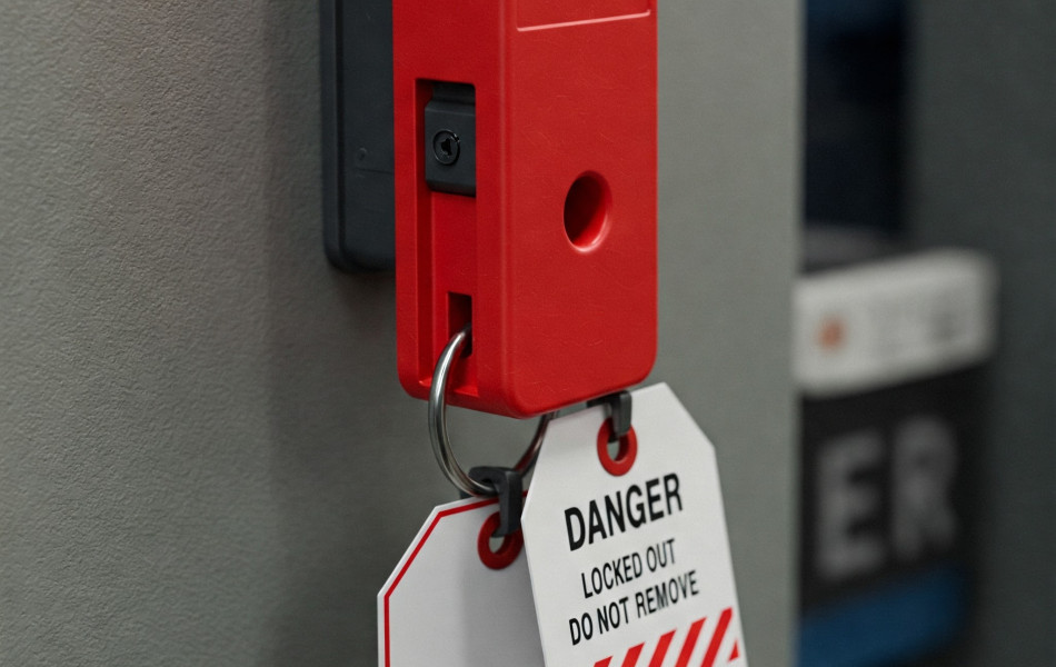 Lockout/Tagout Varmistuslukitus ja merkintämenettelyt