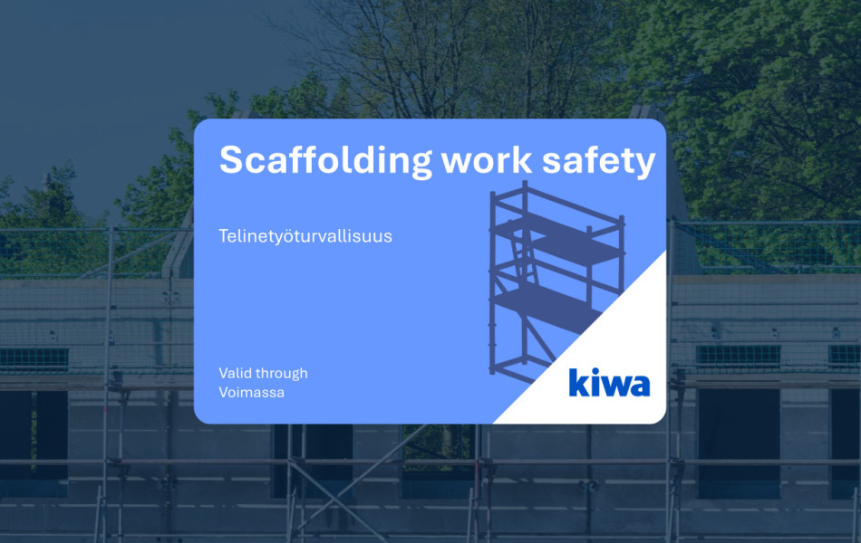 Scaffolding work safety
