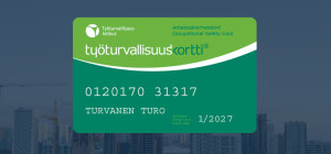 Työturvallisuuskortti 54€
