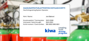 Kaasusammutuslaitteistojen hoitaja