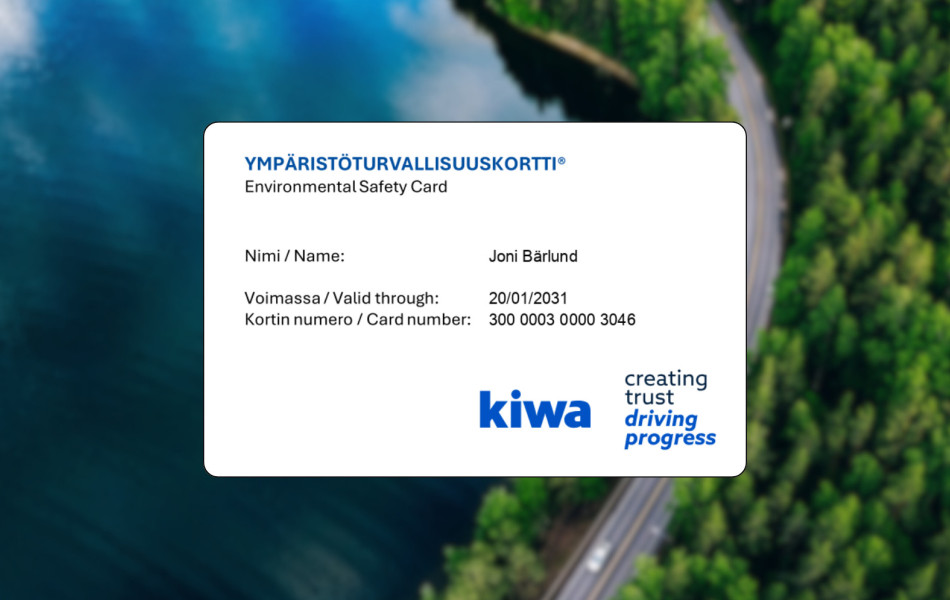 Ympäristöturvallisuuskortti®