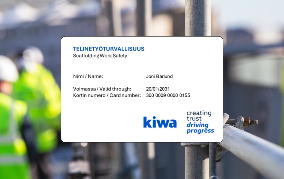 Scaffolding work safety