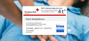 SPR Hätäensiapukurssi 4 t® verkkokoulutus sähköalalle