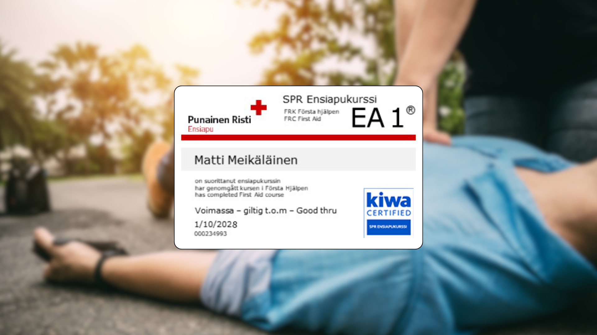 FRC First Aid Course EA 1®