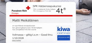SPR Hätäensiapukurssi 4 t®