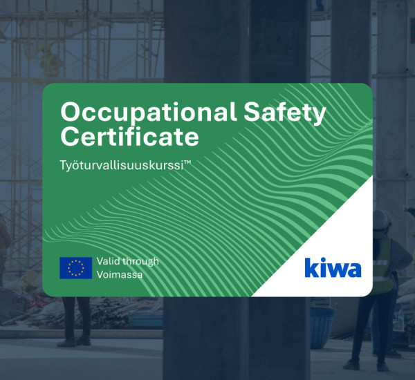 Viralliset työturvallisuuskorttikoulutukset nyt tarjoushintaan 54€!