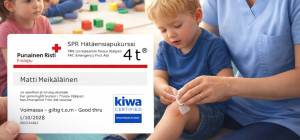 SPR Hätäensiapukurssi 4 t® verkkokoulutus lasten kanssa toimiville