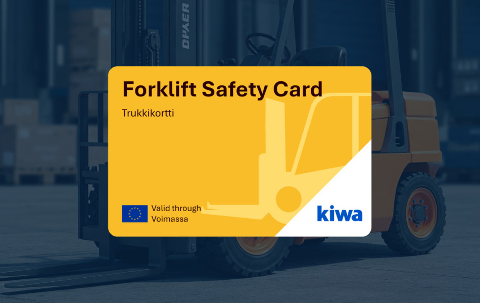 Forklift Safety Card