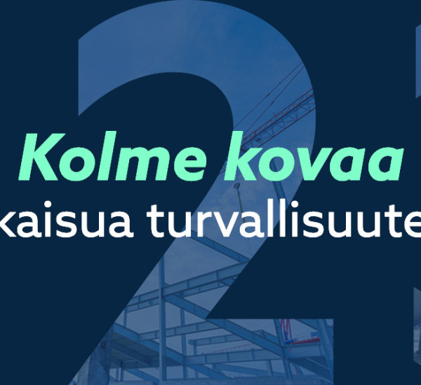 Photo for Työturvallisuus - Kolme kovaa ratkaisua