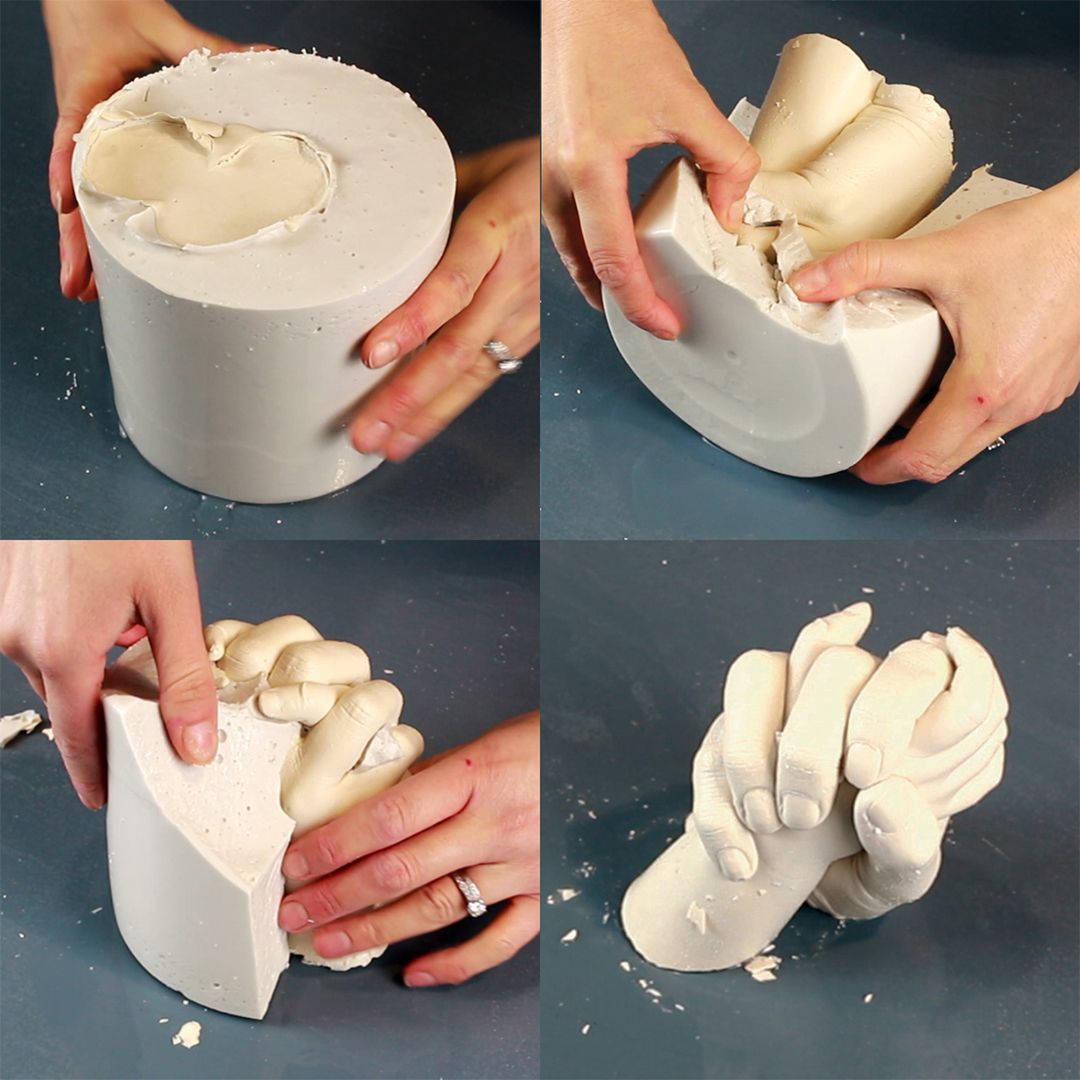 DIY Plaster Hand Mold product thumbnail 7
