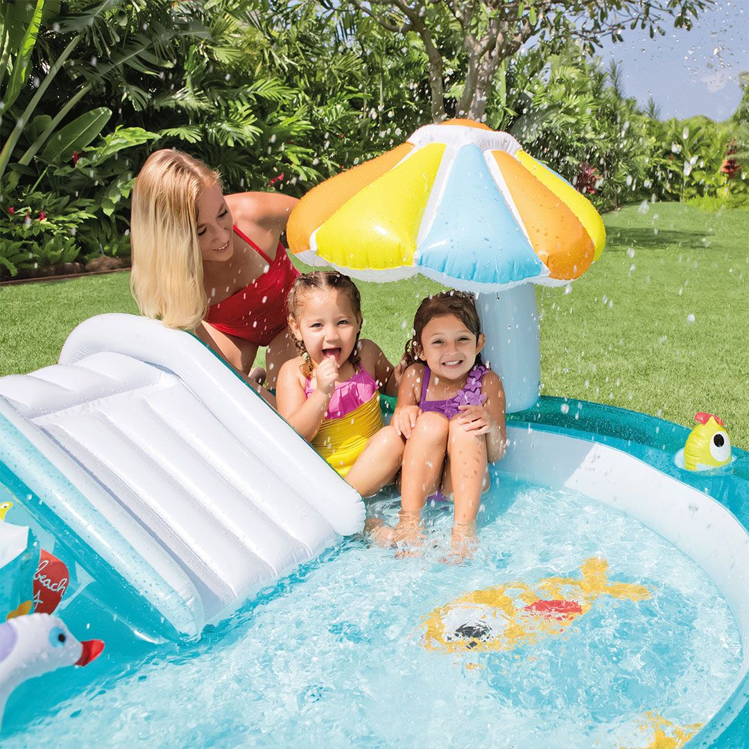 Inflatable Swim Pool with Slide product thumbnail 13