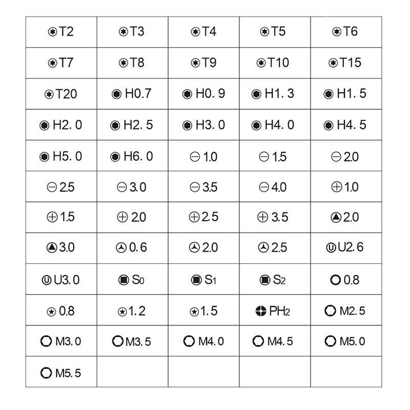 طقم مفك البراغي المغناطيسي - 13