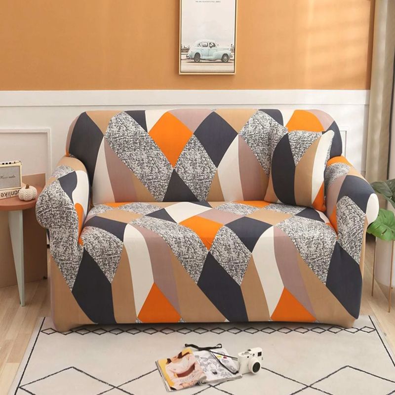 غطاء الأريكة المطاطي - مقعدين - 3