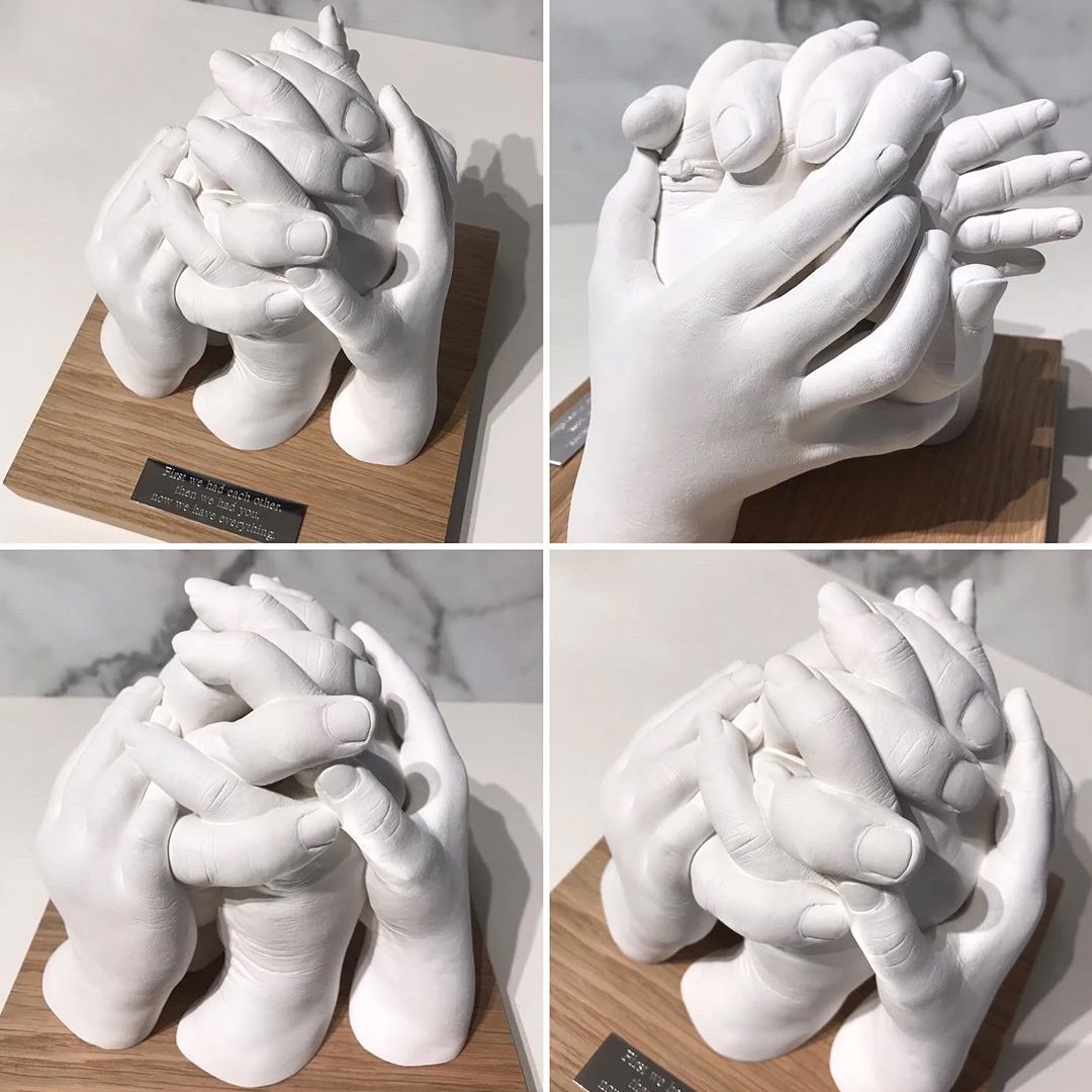 DIY Plaster Hand Mold product thumbnail 4