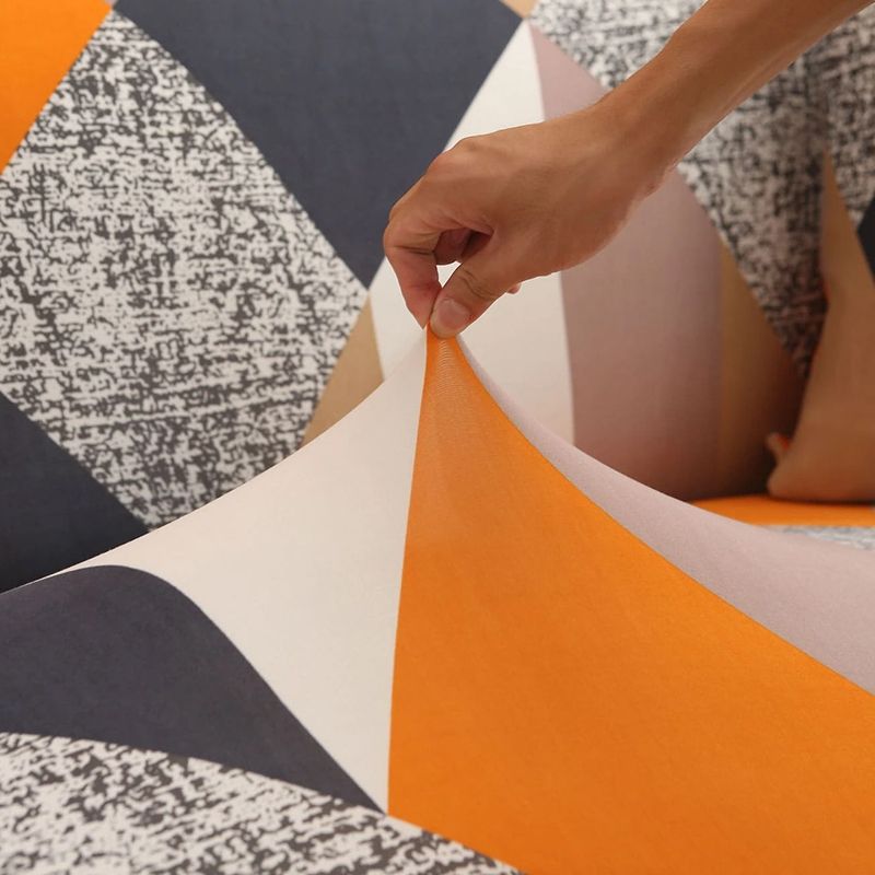 غطاء الأريكة المطاطي - مقعد - 7