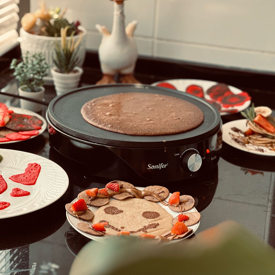 Electric Crepe Maker and baking pan product thumbnail 11