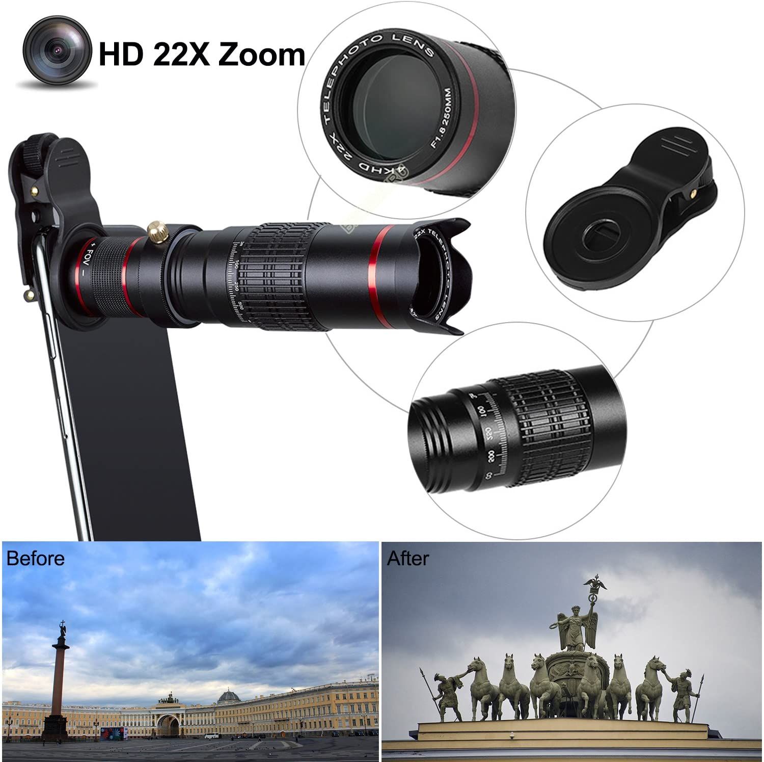 22X Dual Zoom Telescope Lens product thumbnail 15