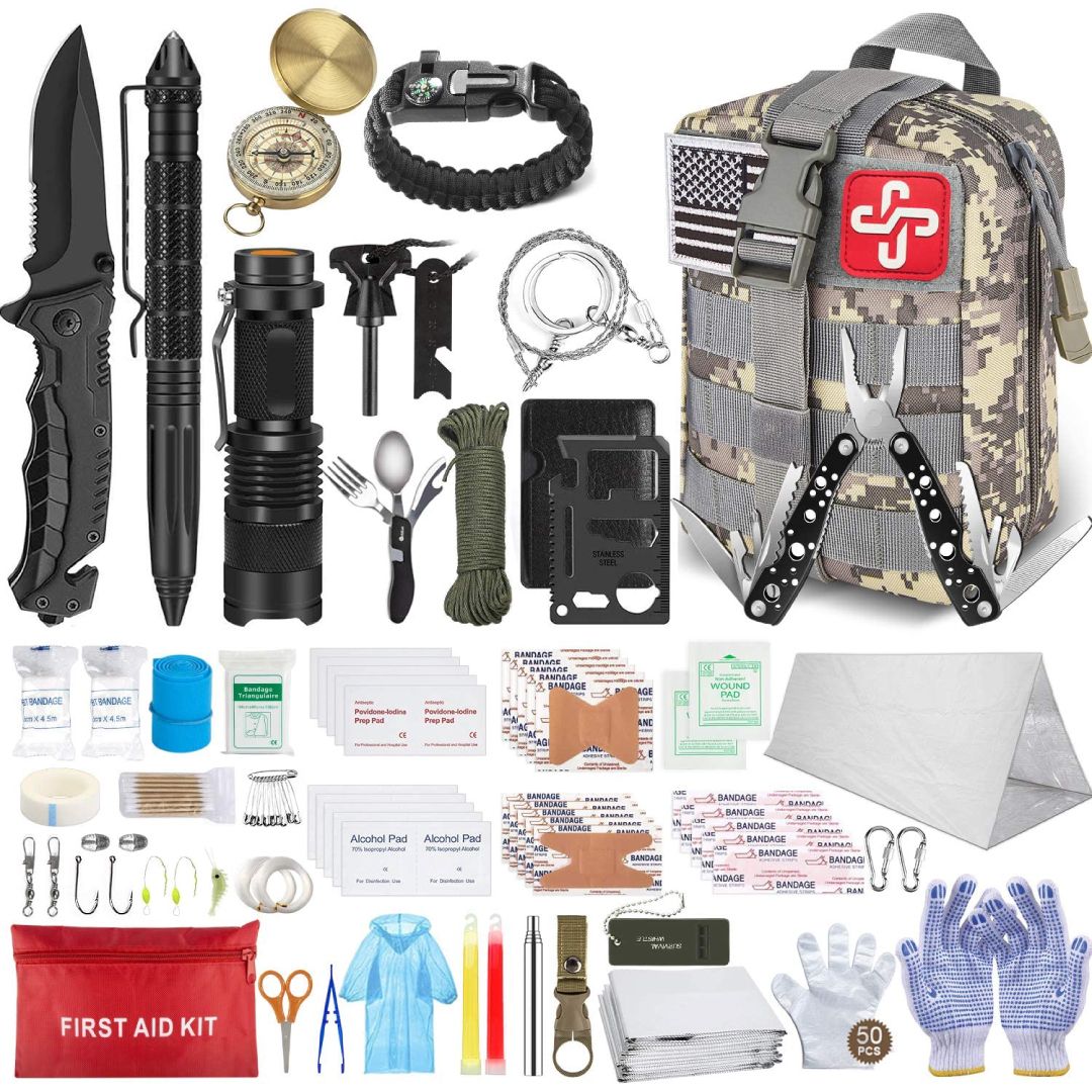 Camping Survival Kit Bag- 34 pcs product thumbnail 8