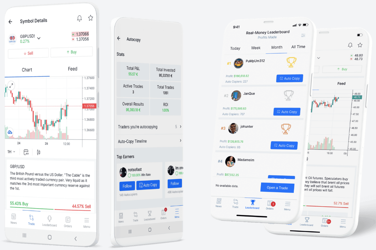 NAGA App for iOS & Android – trade anywhere, anytime