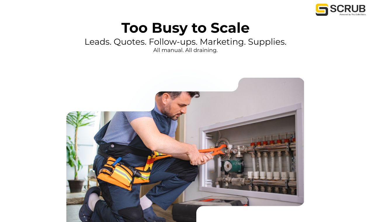 Mobile screenshots of SCRUBGpt features