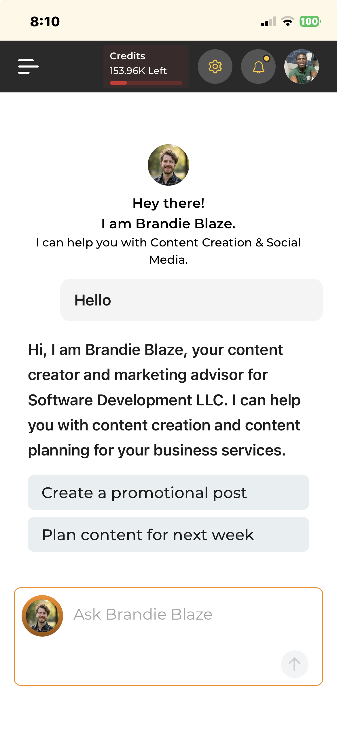 Marketing Agent for Blue Collar Work