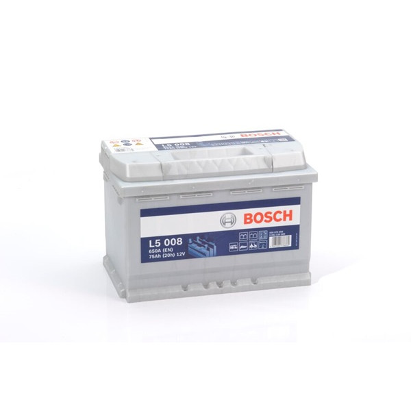 Bosch L5008 Battery - 12V - 75Ah - 650CCA | RAC Shop