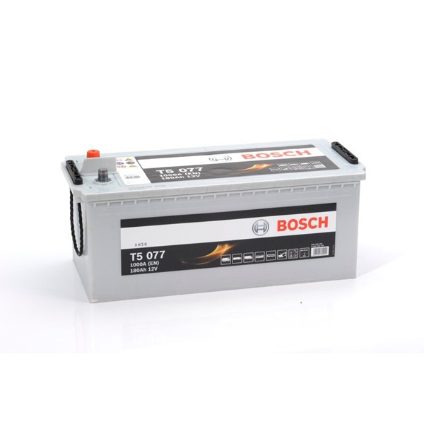 Bosch T5077 Battery  - 12V - 180Ah - 1000CCA