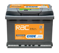 RAC R1-027(013) EXIDE BATTERY 027 64AH 640CCA L246 X W175XH190 0/1 B13