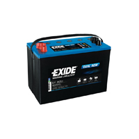 EXIDE AGM 644 DUAL TERM LEIS / MARINE 100AH 720CCA L330 X W175 X H240