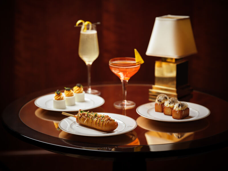 Le Magritte Bar and Terrace Snacks Selection