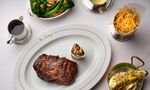 The Colony Grill Room Ribeye and Sides