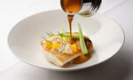 The Colony Grill Room Halibut Crab Bisque