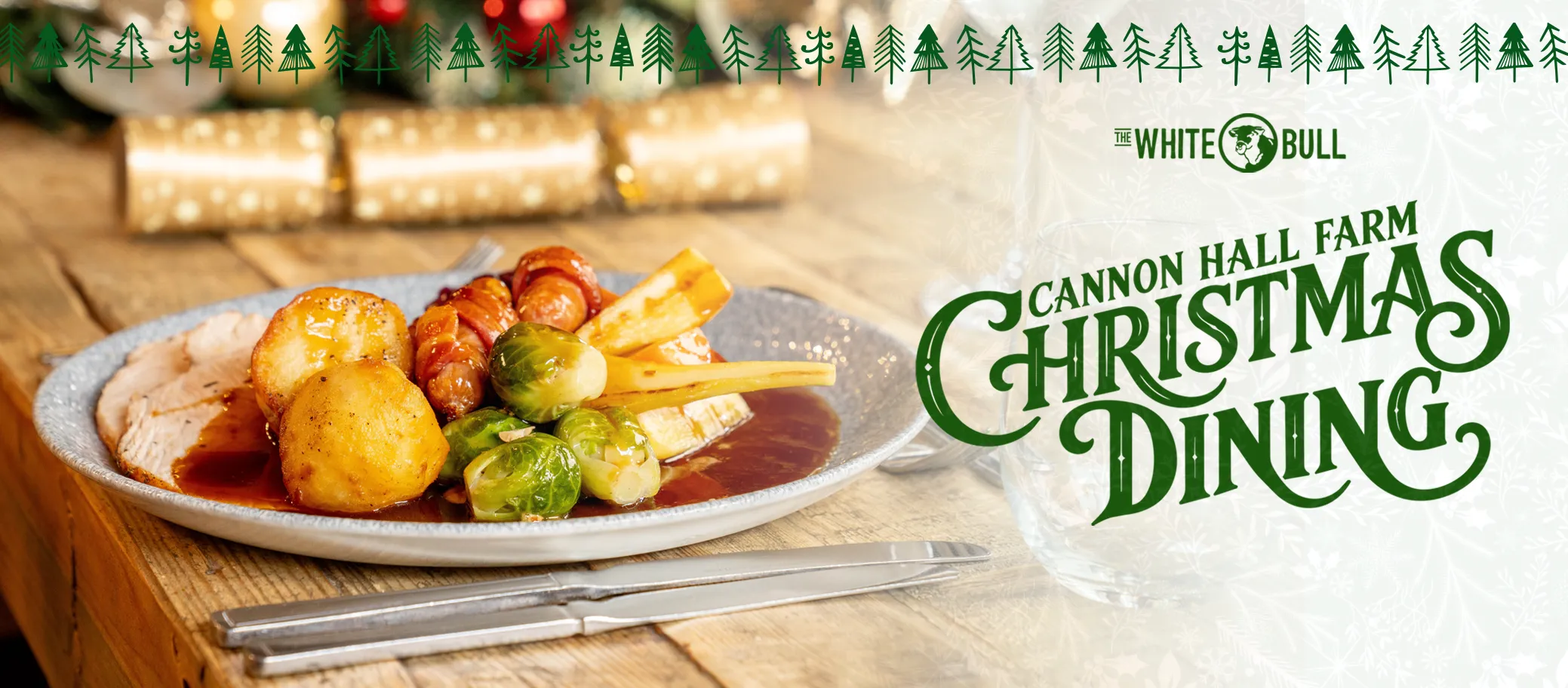 The White Bull at Cannon Hall Farm: Christmas Dining