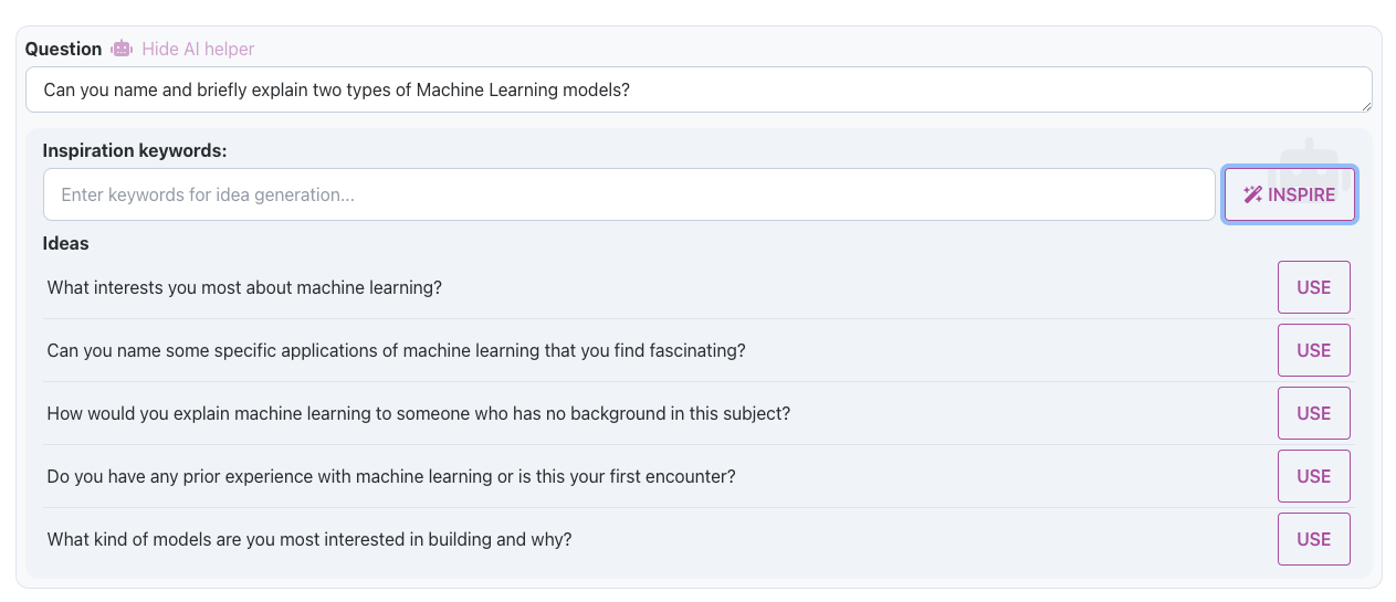 LiveCase's New AI Feature Simplifies Question Generation