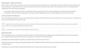 Consent View