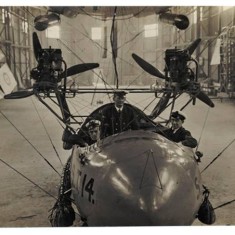 Gondola of the Sea Scout T14, the last blimp to be made at Wormwood Scrubs during World War One. | Hammersmith and Fulham Archives