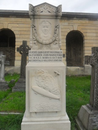31 Warneford Warneford's Grave, Brompton Cemetery, Chelsea | Peter Daniel Collection