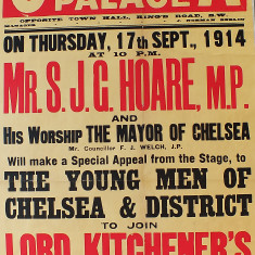 4 World War One Posters | Kensington and Chelsea Local Studies