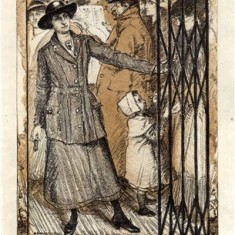 Designs by Fulham resident A S Hartrick for a poster campaign promoting Women’s War Work. | Hammersmith and Fulham Archives