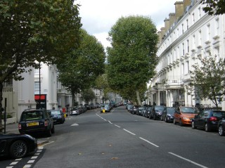 Warrington Crescent from Warwick Avenue, 2014 | Ronan Thomas WCRES1