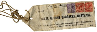 The parcel string that Florence carried with her for the rest of her life.