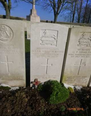 Booth's grave Booth's grave is identical to those that fought beside him | Beverley Forrest Leeds Trinity University