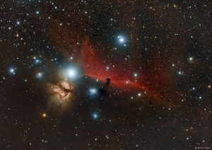 This image of the Horsehead Nebula was captured by Martin Heigan and is used with his permission