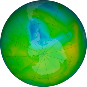Ozone Hole - 23 November 2012