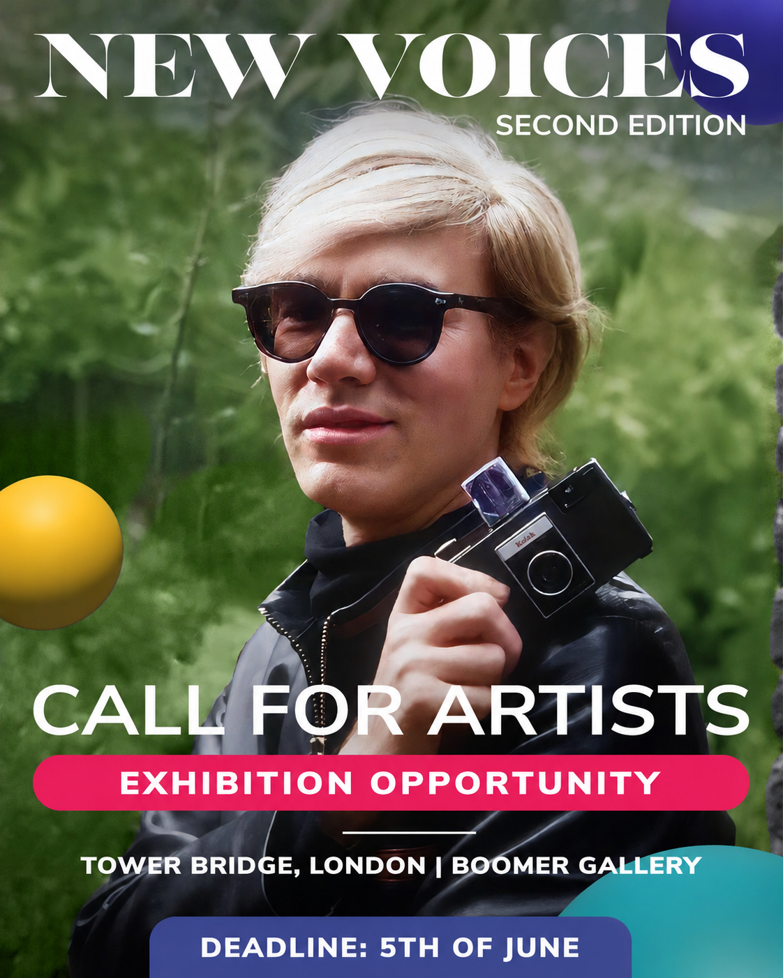 Boomer New Voices- Call For Artists