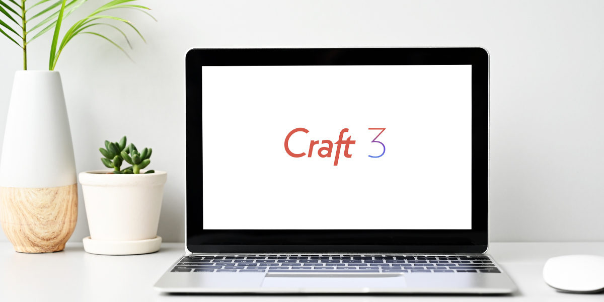 Craft 3 laptop