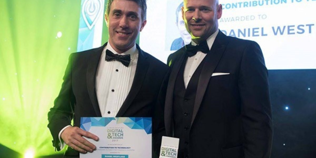 Daniel westlake wins special contribution to technology award