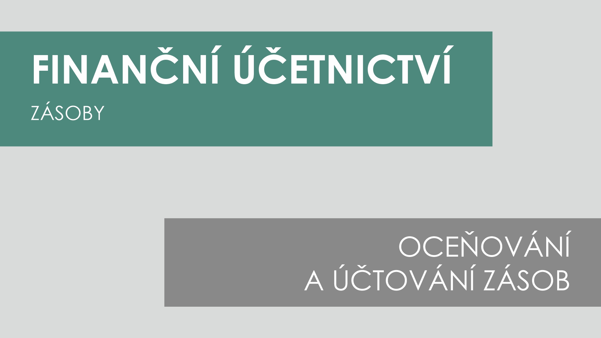 Základní účtování dlouhodobého majetku