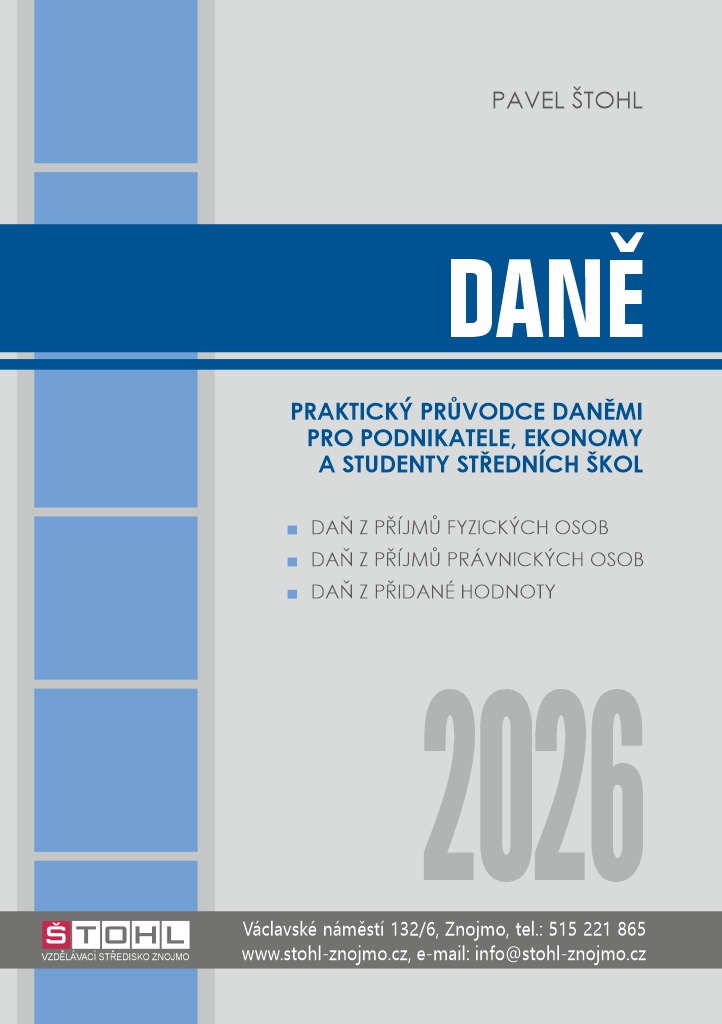Daně 2026 - praktický průvodce daněmi