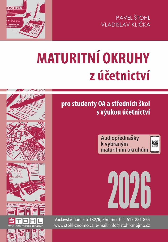 Maturitní okruhy z účetnictví 2026